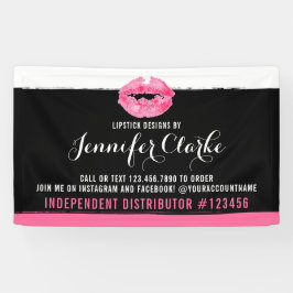 Lona Distribuidor de lápiz labial Lips Kiss Trade Show