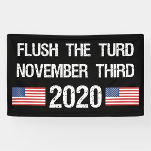 Lona Divertidas elecciones anti-Trump 2020
