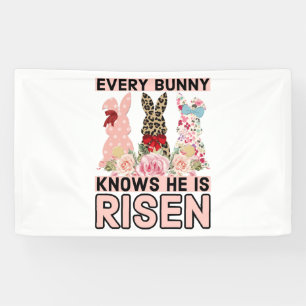 Lona Divertido Jesús De Pascua, Todos Los Conejitos Sab
