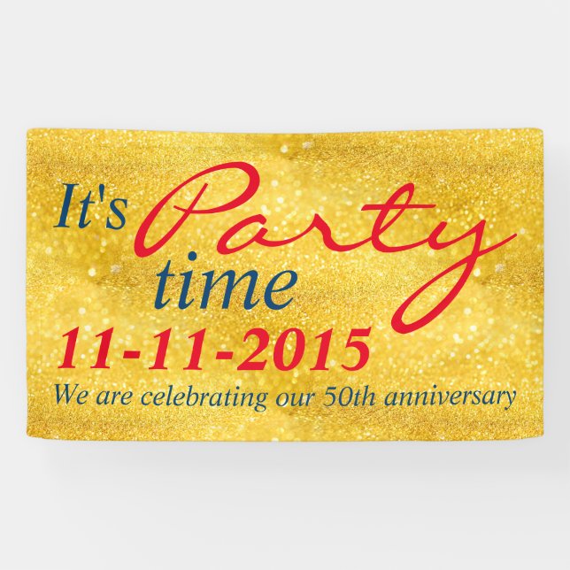 Lona DIY - Añada su propio fondo, texto y ideas (Horizontal)