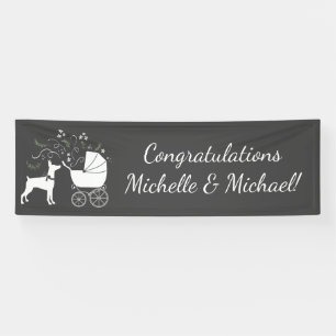 Lona Doberman Pinscher Dog Baby Shower