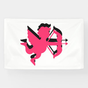 Lona Doble Cupido San Valentín 2.5x4 Vinilo