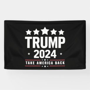 Lona Donald Trump 2024 Recuperar América Elección