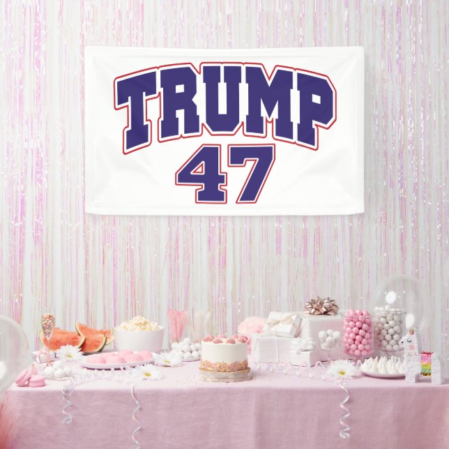 Lona Donald Trump 47 (Fiesta)