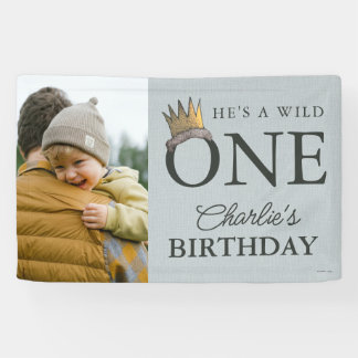 Lona Donde las cosas salvajes son el primer cumpleaños