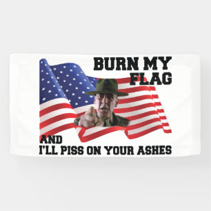 Lona Don't burn my flag