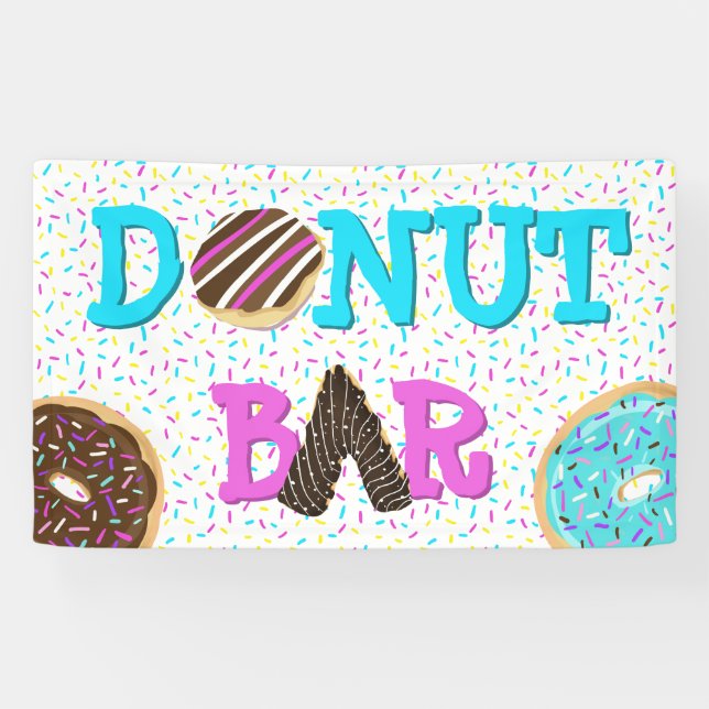 Lona Donut Bar Doughnut Wall (Horizontal)