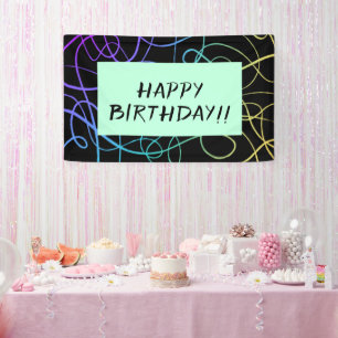 Lona Doodles coloridos