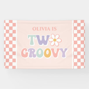 Lona Dos Daisy Checker rosadas divertidas