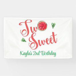 Lona Dos dulces cumpleaños