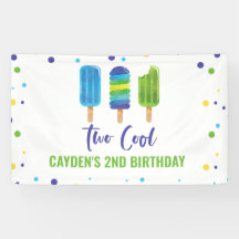 Dos Guay 2º cumpleaños Ice Pop Blue Green