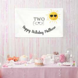 Lona Dos Guay Sunglass 2º cumpleaños simple