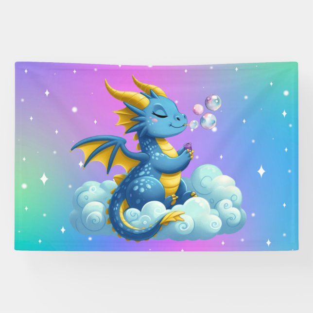 Lona Dragón Cuto/Whimsical (Horizontal)