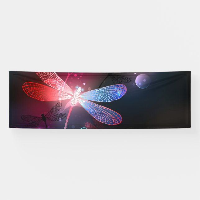 Lona Dragón rojo (Horizontal)