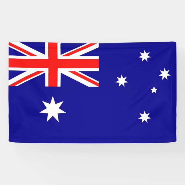 Lona Drapeau Australie (Horizontal)