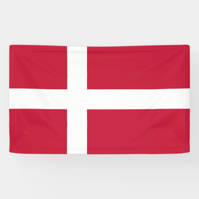 Lona Drapeau Danemark  (Horizontal)