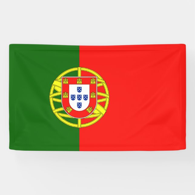Lona Drapeau Portugal (Horizontal)