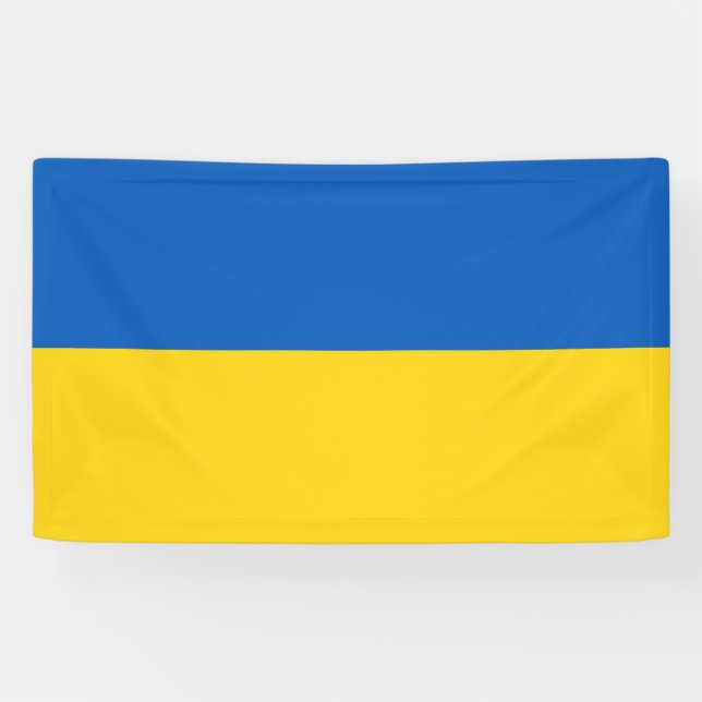 Lona Drapeau Ukraine (Horizontal)
