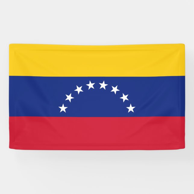 Lona Drapeau Venezuela (Horizontal)