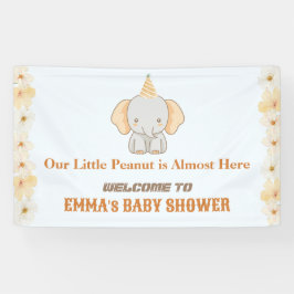 Lona Dreams de Pequeño Maní – Elefante para Baby Shower