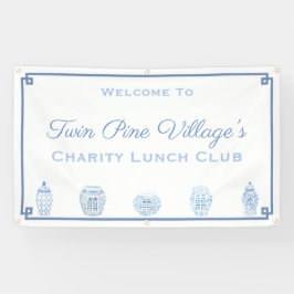 Lona Ducha Azul Y Blanca Sin Tiempo O Acontecimiento Si