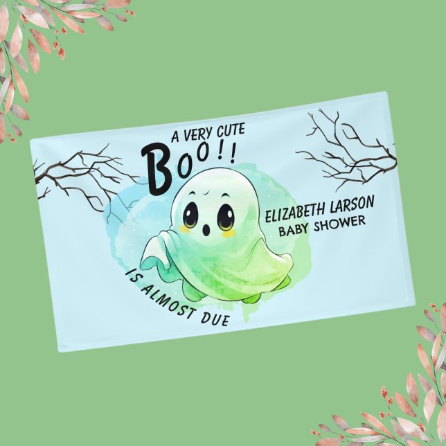 Lona Ducha de Bebé con Tema de Halloween Azul, Fiesta L (Subido por el creador)