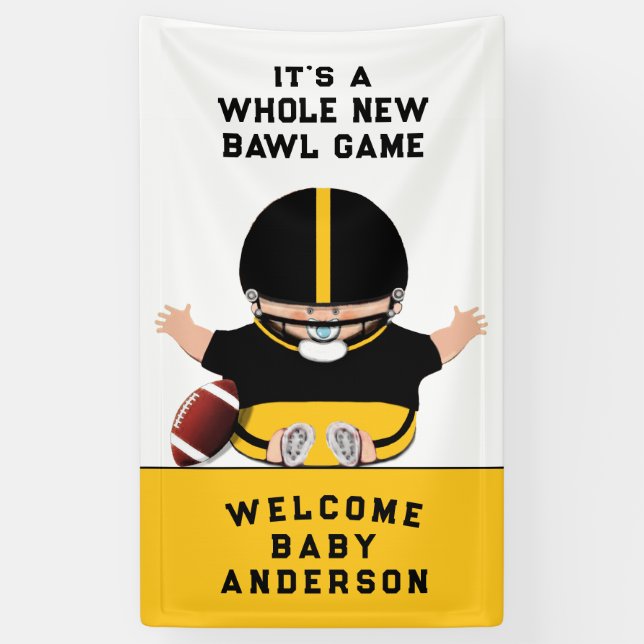 Lona Ducha de Bebe Niño (Vertical)