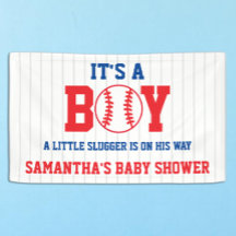 Ducha de bebé niño de béisbol Pequeño Slugger
