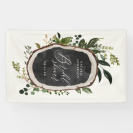 Lona Ducha de matrimonio botánica de granero rústico