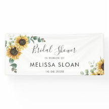 Ducha de Novia con Eucalipto y Girasoles