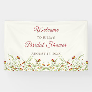 Lona Ducha de Novia Flor Silvestre Amarilla Marigold Fo