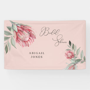 Lona Ducha de novia floral rosa australiana