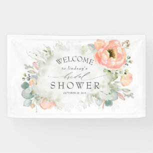 Lona Ducha de novia floral suave