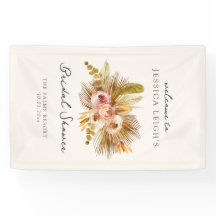 Ducha de Novia Floral Tropical Vintage