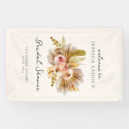 Lona Ducha de Novia Floral Tropical Vintage