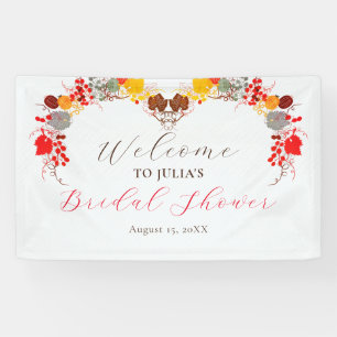 Lona Ducha de Novia Uvas Dulces Florales Francesas