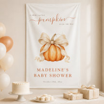 Dulce Calabacita Arco Otoño Baby Shower