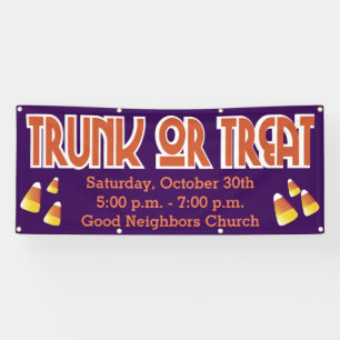 Lona Dulce de Calabazaza Trunk Or Treat