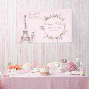 Lona Dulce Macaron Bonjour Bebe Paris Ducha bebé