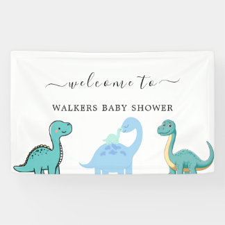 Lona Dulce Shower de Bebé Dinosaurio Pequeño