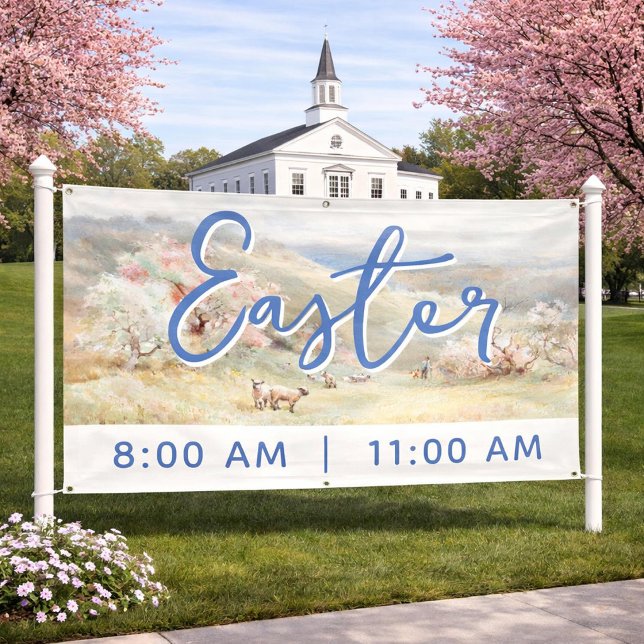 Lona Easter Service Church Banner (Subido por el creador)