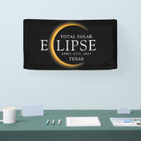 Eclipse solar total de 2024 Texas Black & Gold mod