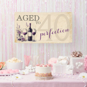 Lona Edad a la perfección 40 cumpleaños
