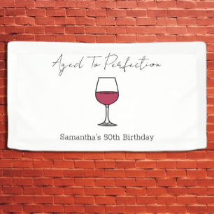Lona Edad A Perfection Wine 50 cumpleaños