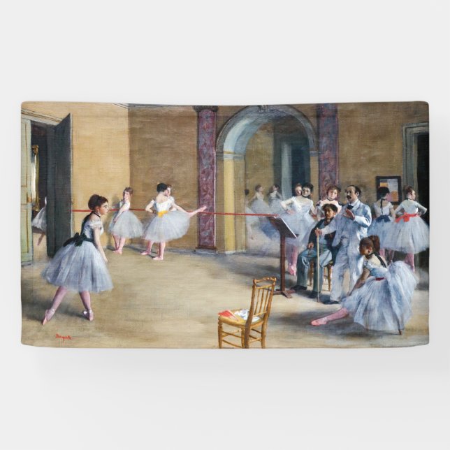Lona Edgar Degas - Dance Foyer, Opera rue Le Peletier (Horizontal)