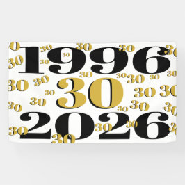 Lona Edición de aniversario 1996 Cumpleaños 30  