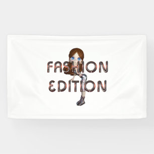 Lona Edición de la moda de la CAMISETA