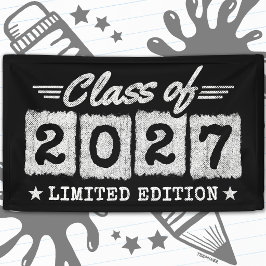 Lona Edición Limitada Graduación Clase Superior 2027