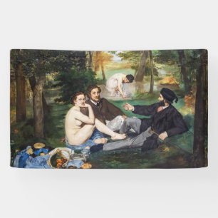 Lona Edouard Manet - Almuerzo en el césped