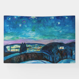 Lona Edvard Munch - Noche Starry 1922